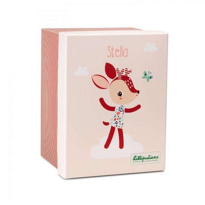Lilliputiens: przytulanka w pudełku ozdobnym sarenka Stella - Noski Noski