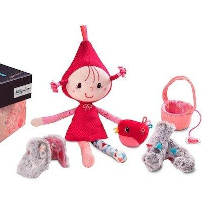 Lilliputiens: zestaw prezentowy Czerwony Kapturek - Noski Noski