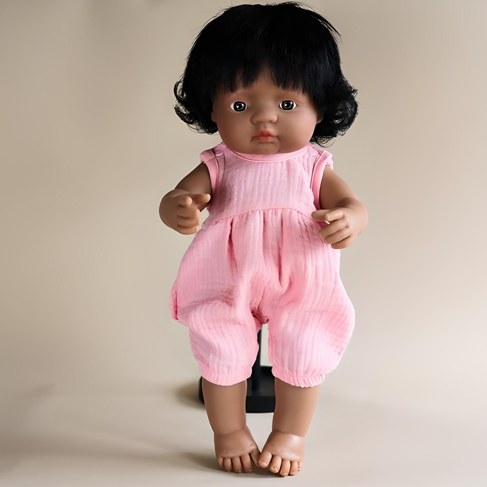 Lillitoy: bloomersy muślinowe dla lalki Miniland 38 cm - Noski Noski