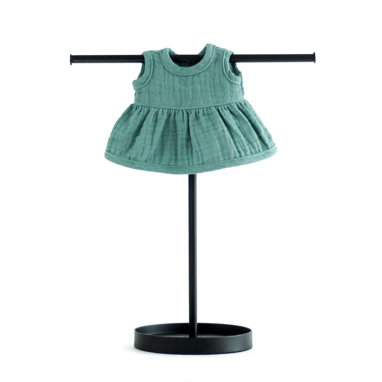Lillitoy: sukienka muślinowa dla lalki Miniland 21 cm - Noski Noski