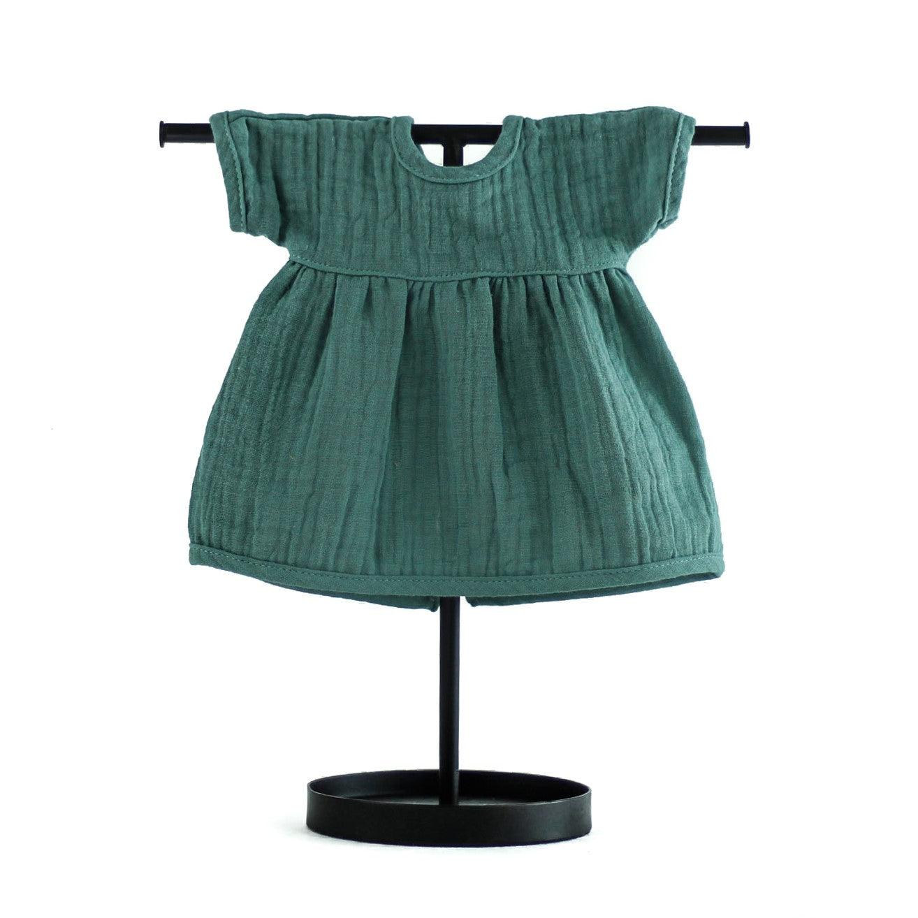 Lillitoy: sukienka muślinowa dla lalki Miniland 38 cm - Noski Noski