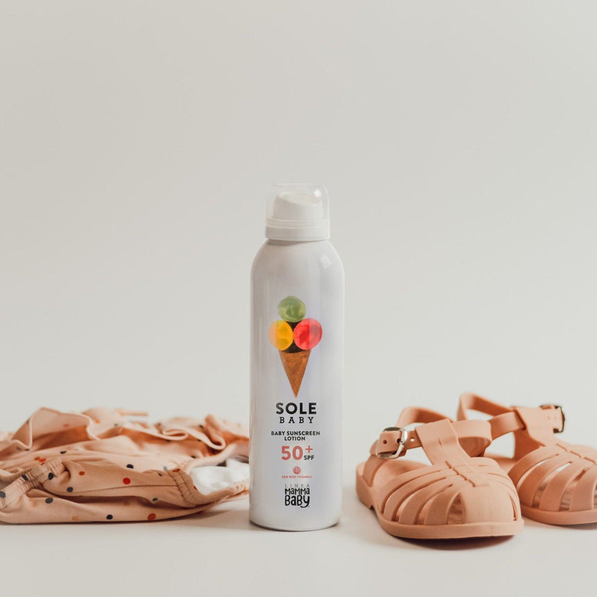 Linea MammaBaby: balsam przeciwsłoneczny dla dzieci Sole Baby Eco Reef SPF 50+ - Noski Noski