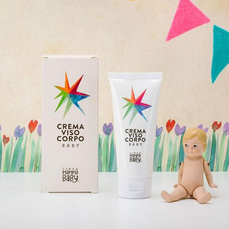 Krem dla dzieci Linea Mammababy Crema Viso Corpo - naturalna pielęgnacja i ochrona wrażliwej skóry niemowląt.