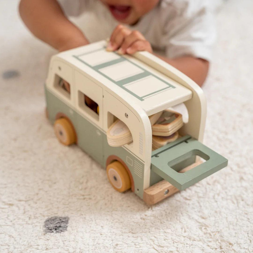 Little Dutch: drewniane auto CamperVan Vintage - Noski Noski
