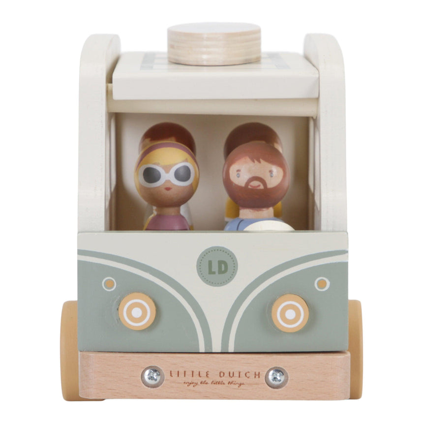 Little Dutch: drewniane auto CamperVan Vintage - Noski Noski