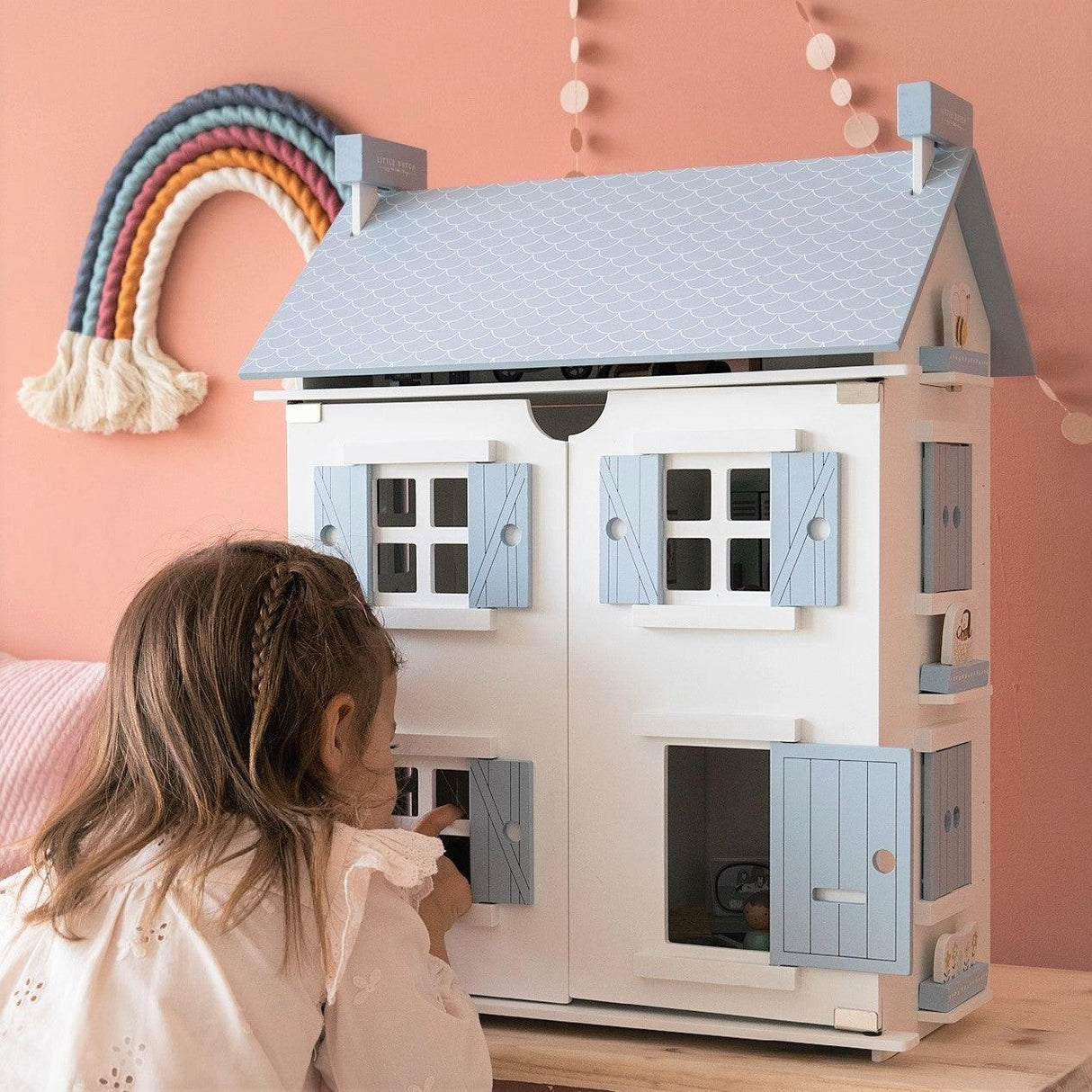 Little Dutch: drewniany domek dla lalek Doll's House - Noski Noski