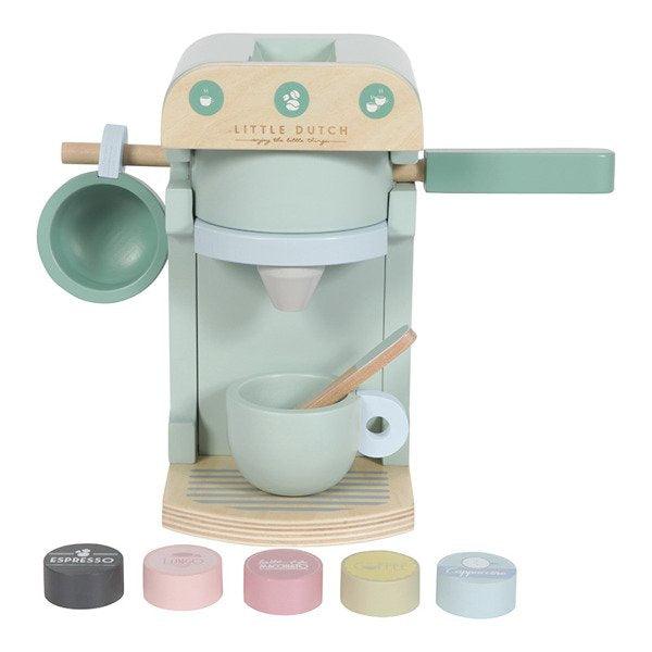 Little Dutch: drewniany ekspres do kawy Coffee Machine - Noski Noski