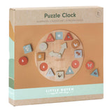 Little Dutch: edukacyjny drewniany zegar Puzzle Clock - Noski Noski