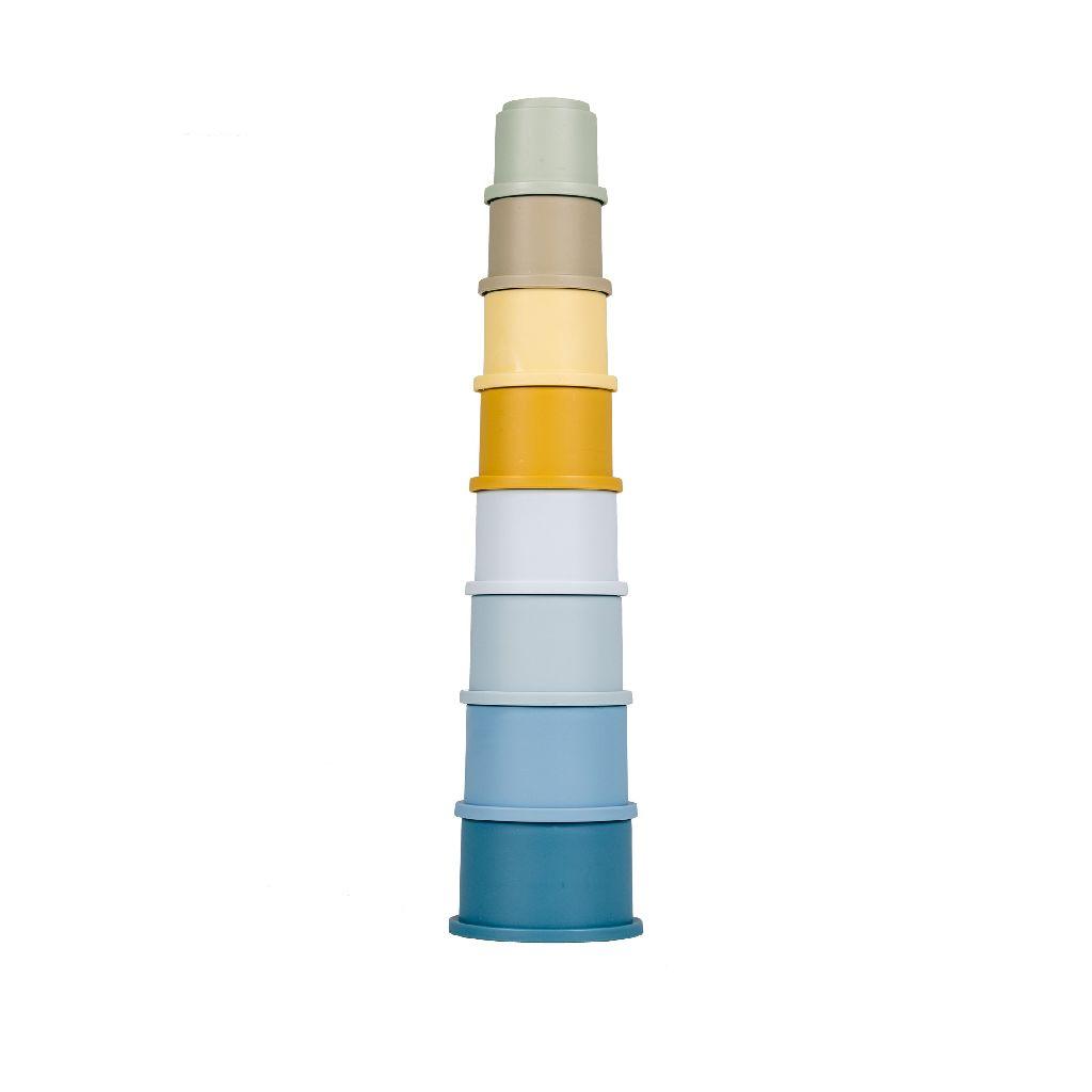 Little Dutch: kubeczki do układania Stacking Cups - Noski Noski