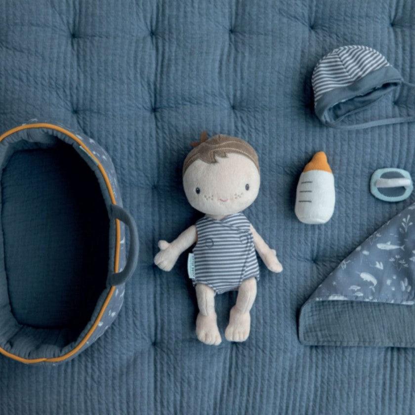 Little Dutch: materiałowa lalka Baby Jim - Noski Noski