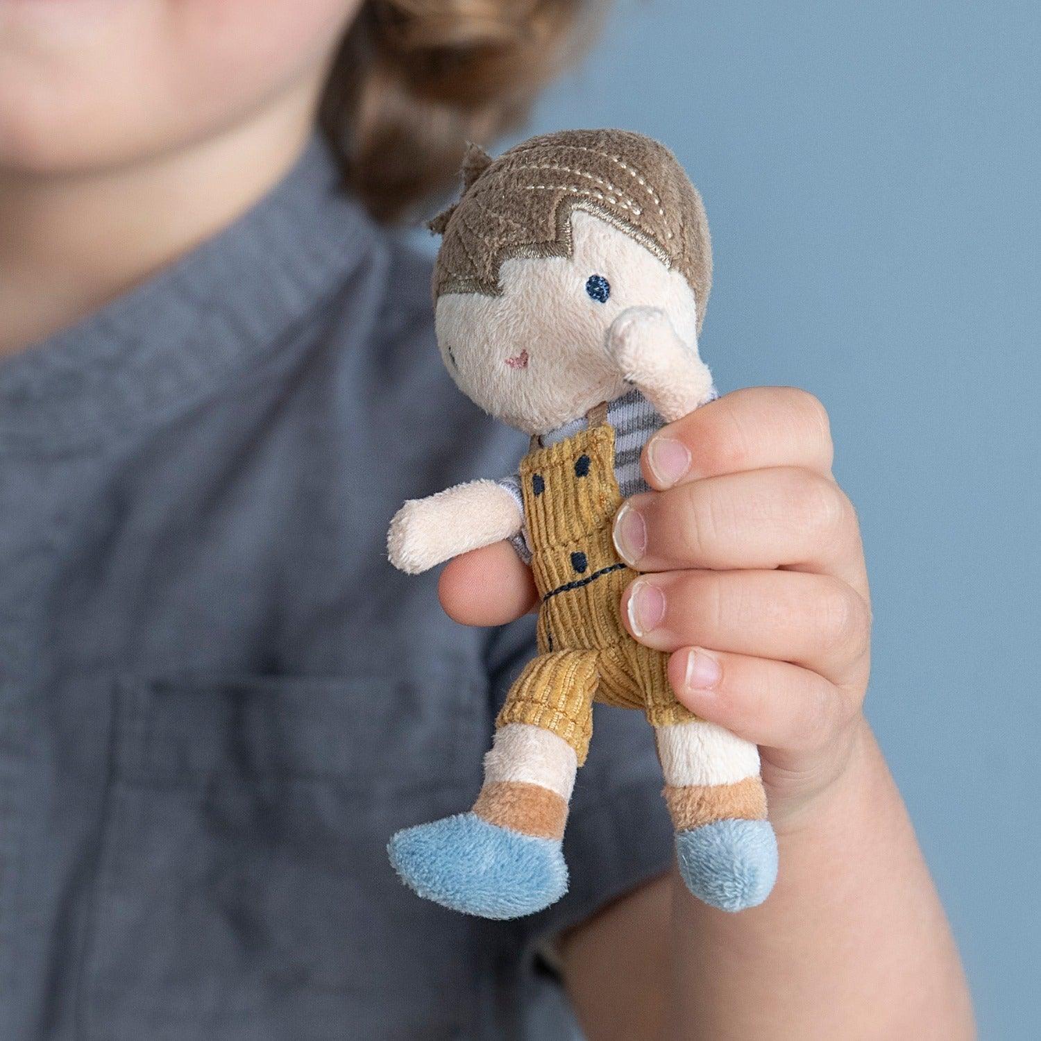 Little Dutch: materiałowa lalka Jim 10 cm - Noski Noski