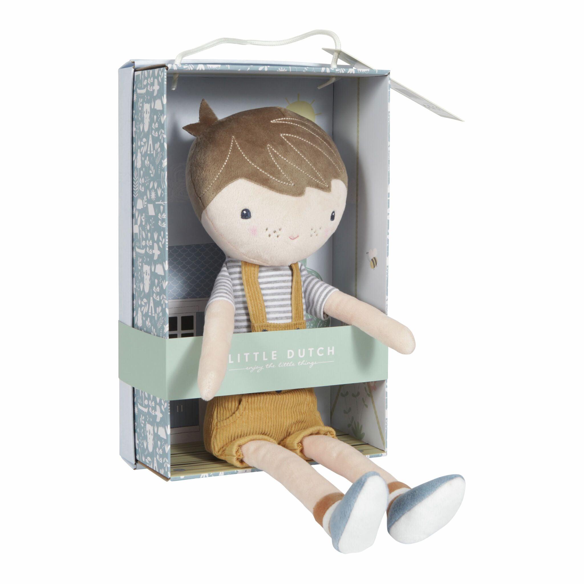 Little Dutch: materiałowa lalka Jim 35 cm - Noski Noski