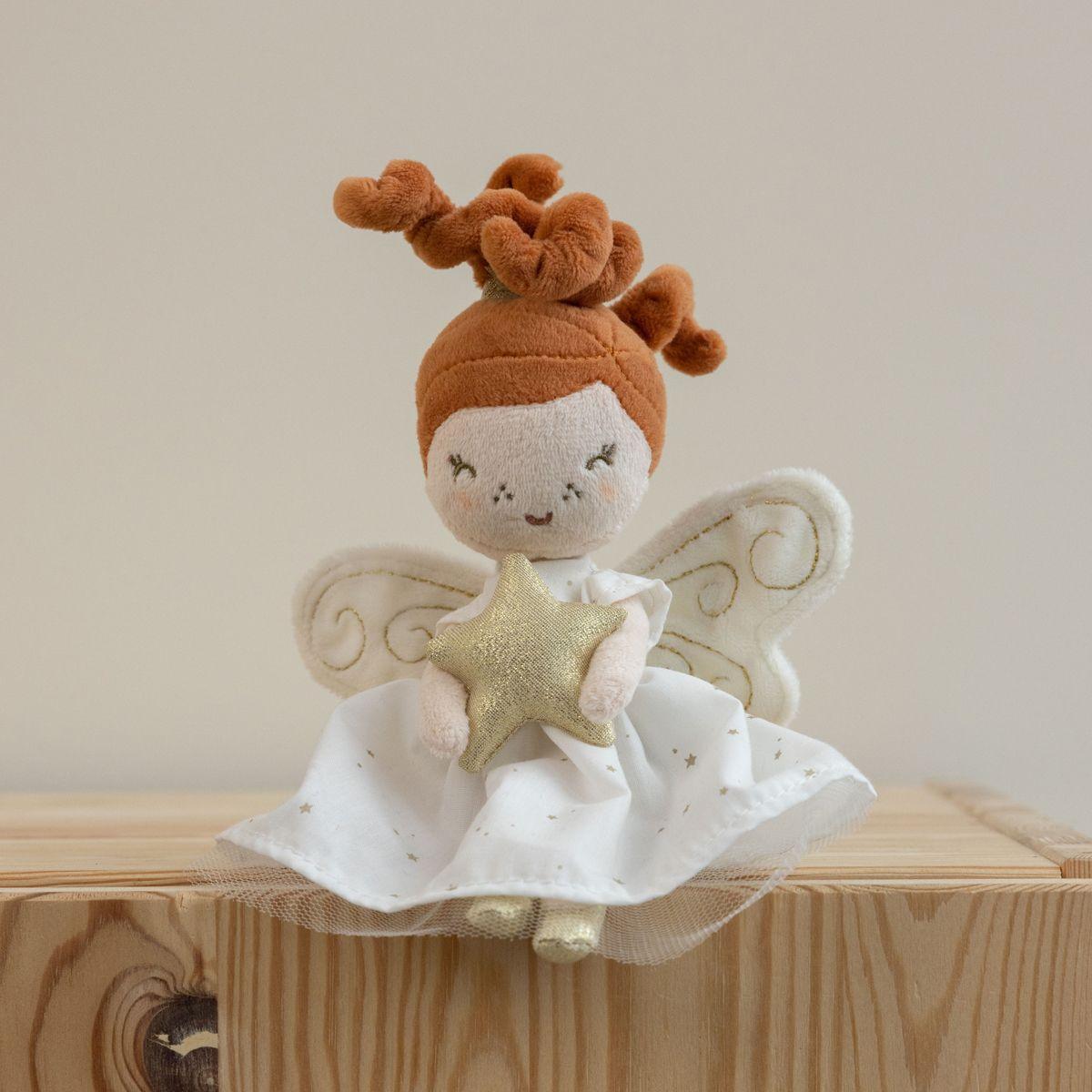 Little Dutch: materiałowa lalka wróżka Mia Fairy of Hope 20 cm - Noski Noski