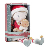 Little Dutch: materiałowa lalka X-mas Rosa 35 cm - Noski Noski