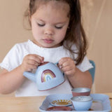 Little Dutch: metalowy serwis do herbatki Tea Set Pure & Nature - Noski Noski