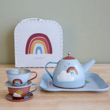 Little Dutch: metalowy serwis do herbatki Tea Set Pure & Nature - Noski Noski