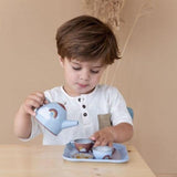 Little Dutch: metalowy serwis do herbatki Tea Set Pure & Nature - Noski Noski