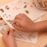 Little Dutch: naklejki wielokrotnego użytku na okno Flowers & Butterflies - Noski Noski