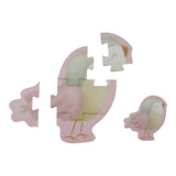 Little Dutch: puzzle 6w1 Flowers & Butterflies - Noski Noski