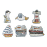 Little Dutch: puzzle 6w1 Sailors Bay - Noski Noski