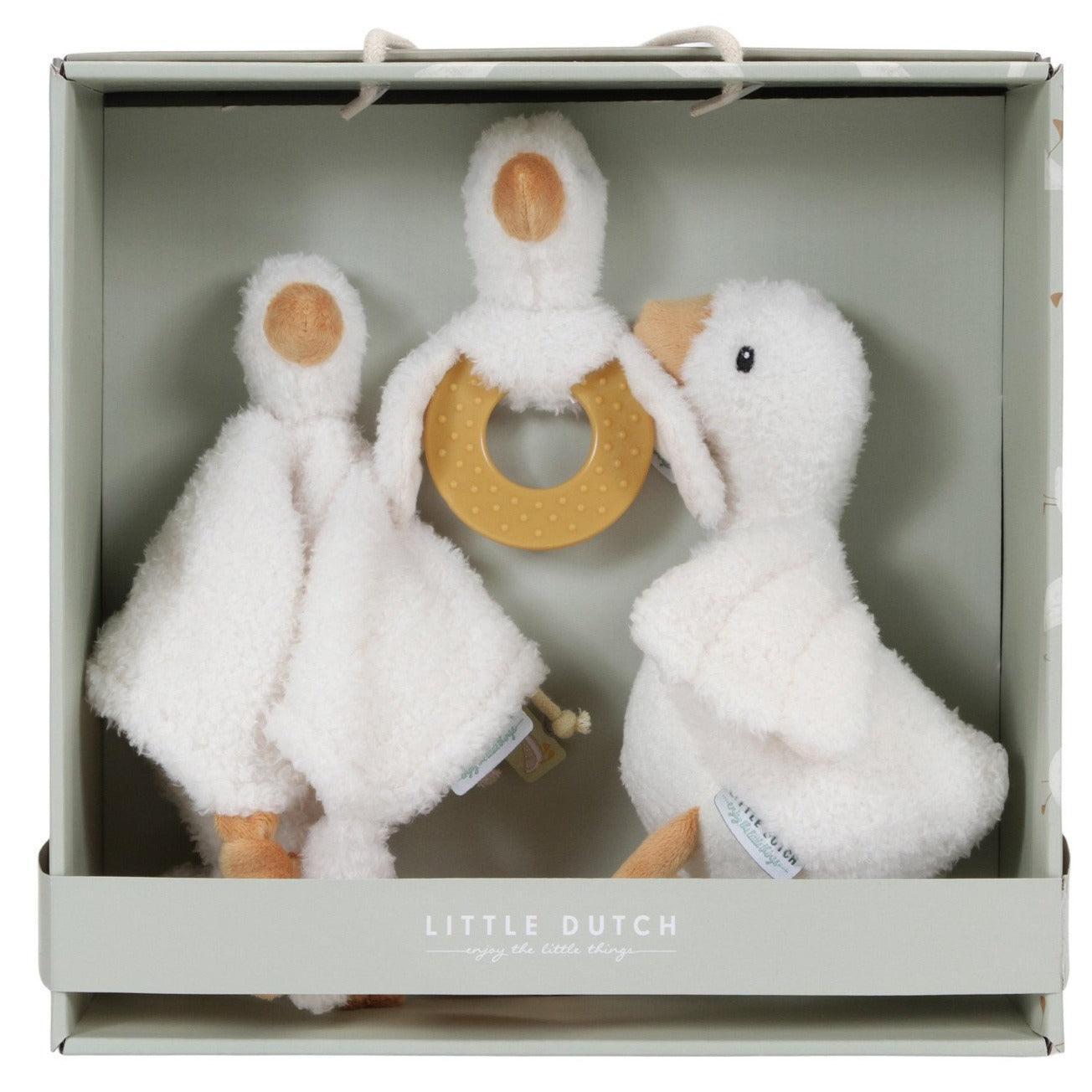 Little Dutch: zestaw prezentowy dla niemowląt Little Goose - Noski Noski