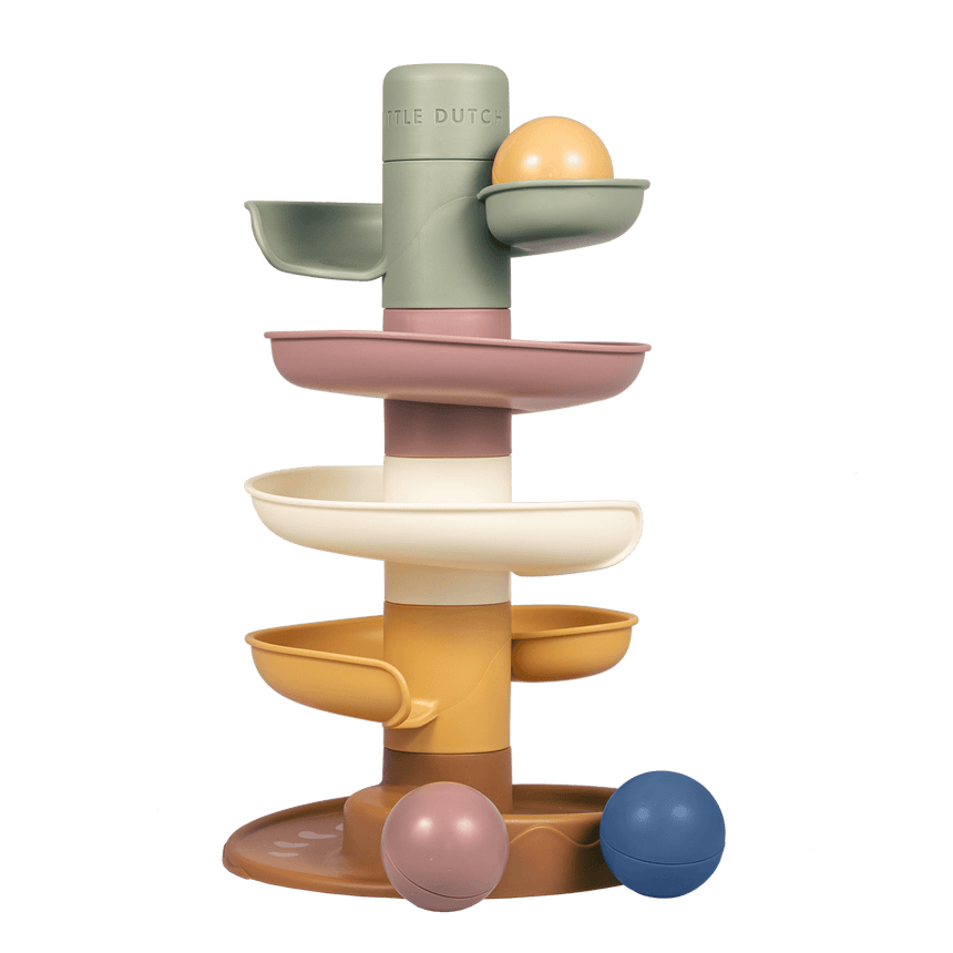 Little Dutch: zjeżdżalnia dla kulek Spiral Tower - Noski Noski