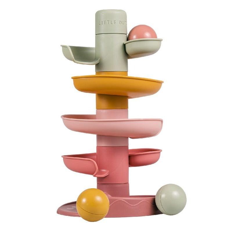 Little Dutch: zjeżdżalnia dla kulek Spiral Tower - Noski Noski