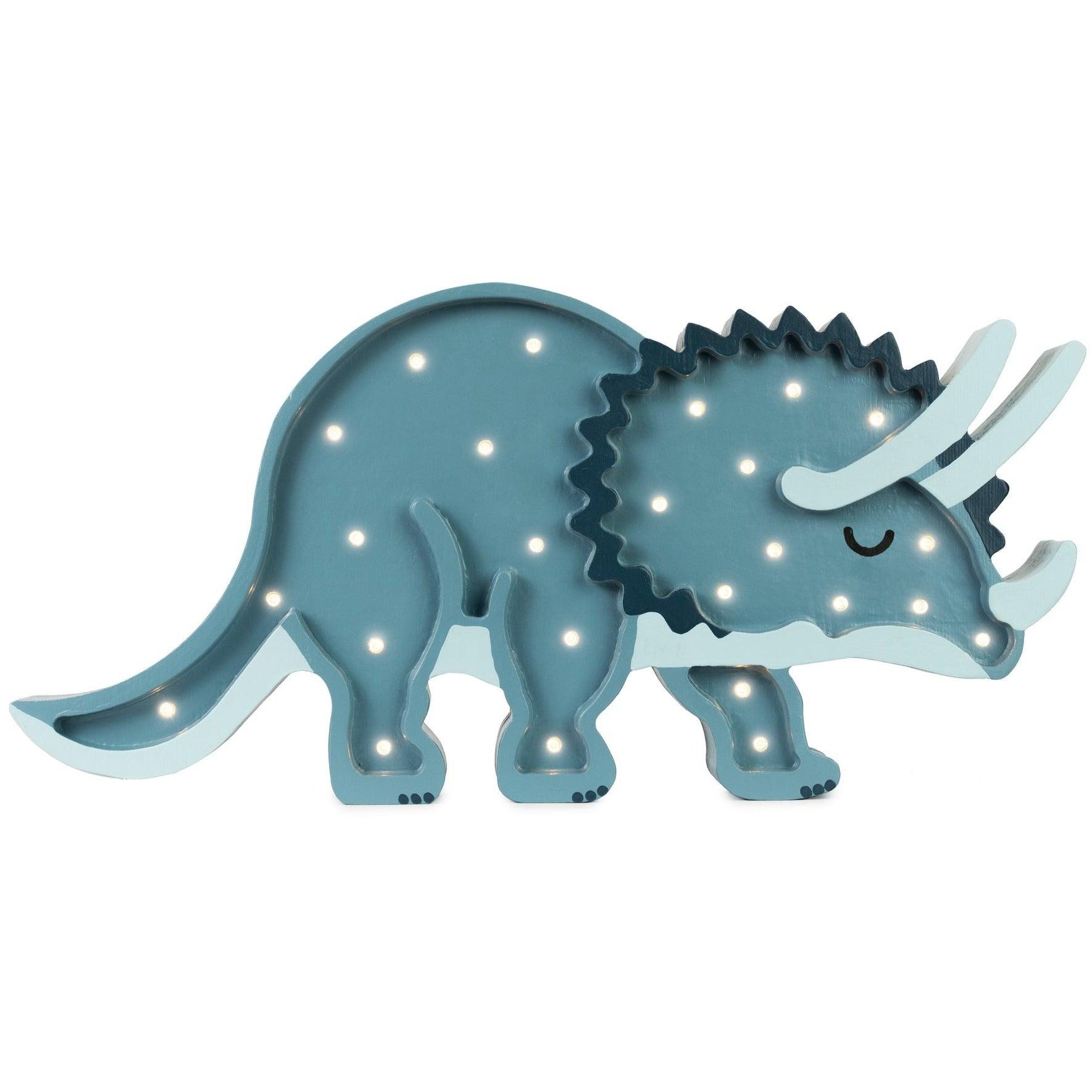 Little Lights: lampa dinozaur Dino Triceratops - Noski Noski