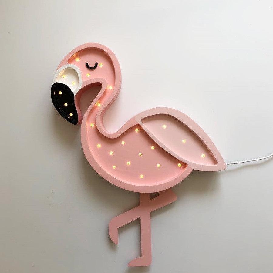 Little Lights: lampa flaming Flamingo Pastel Shrimp - Noski Noski