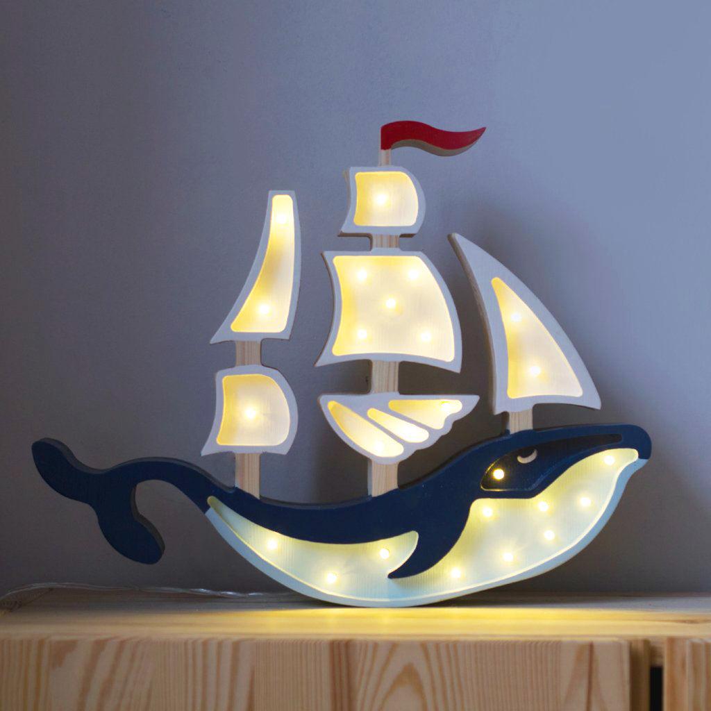 Little Lights: lampa statek Ship - Noski Noski