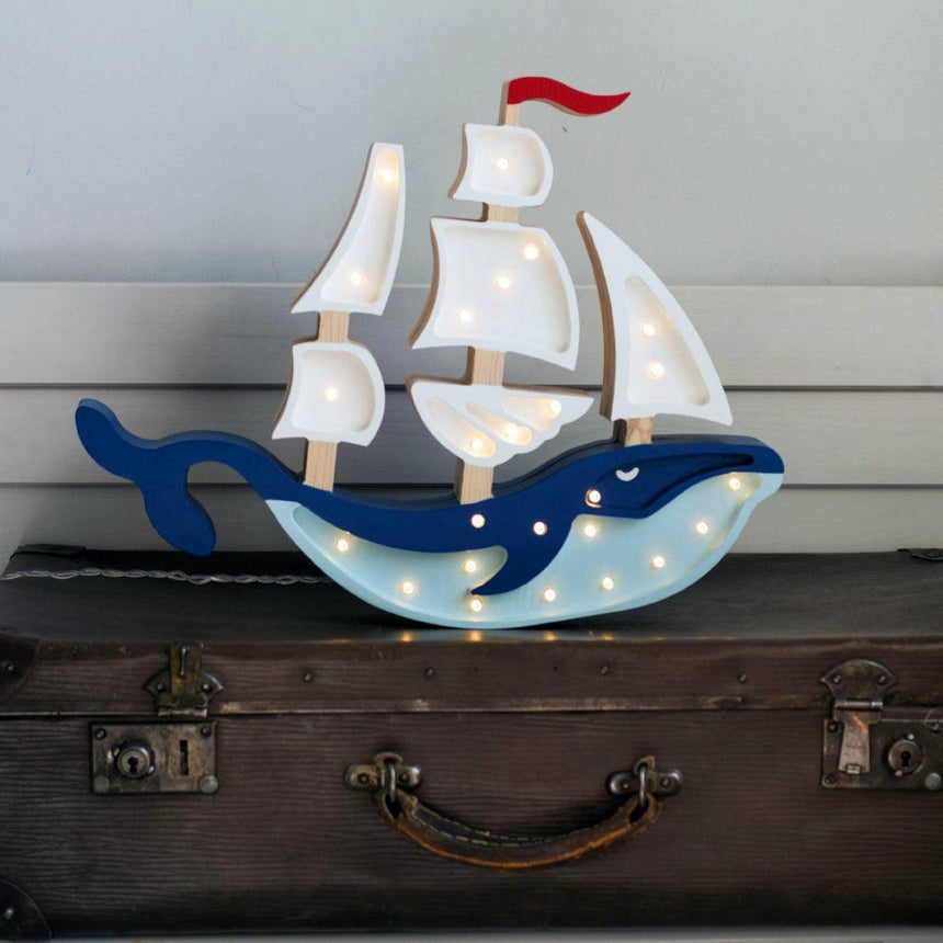 Little Lights: lampa statek Ship - Noski Noski