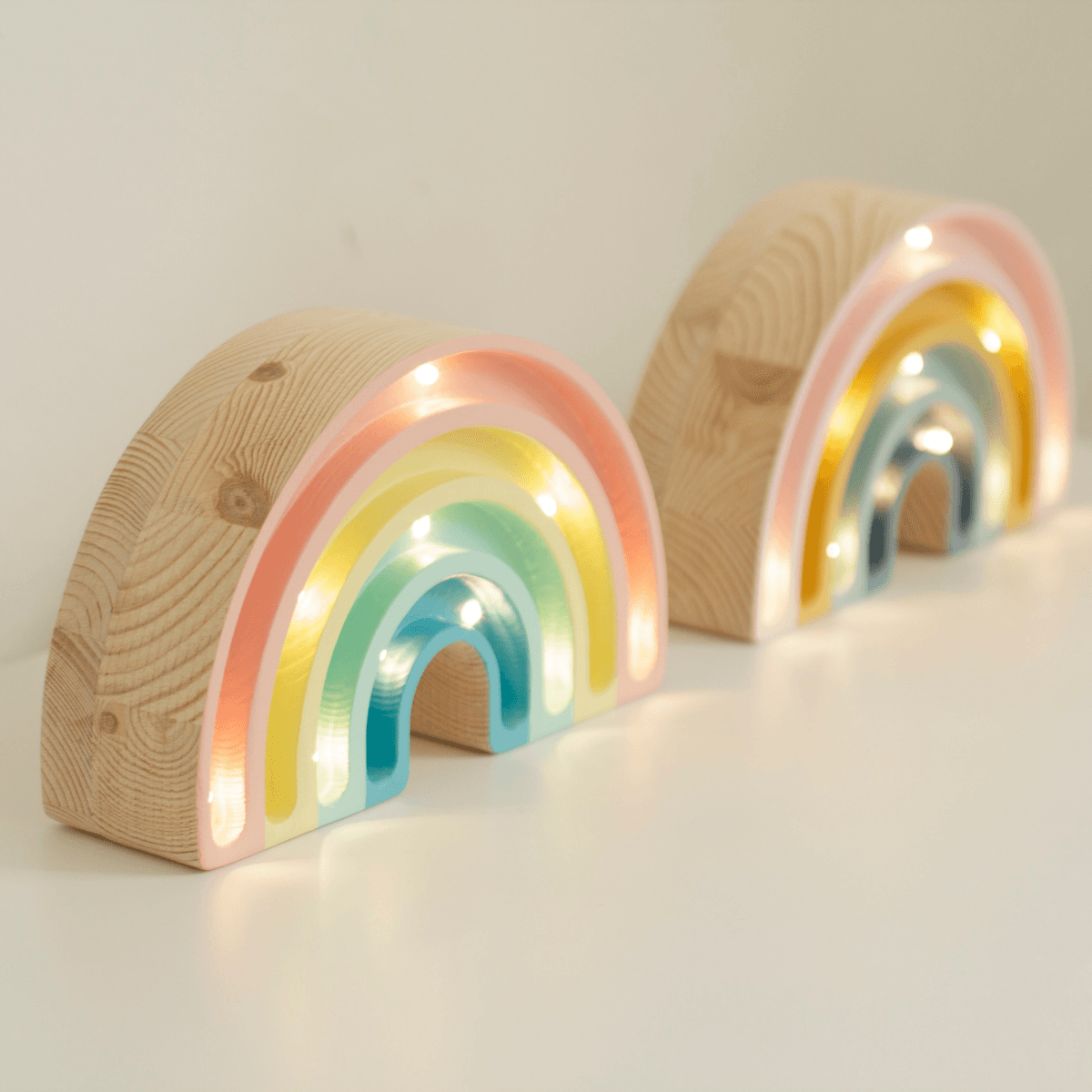 Little Lights: lampa tęcza Mini Rainbow Retro - Noski Noski