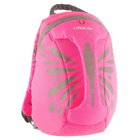 LittleLife: duży plecak odblaskowy ActiveGrip Motylek 3+ - Noski Noski