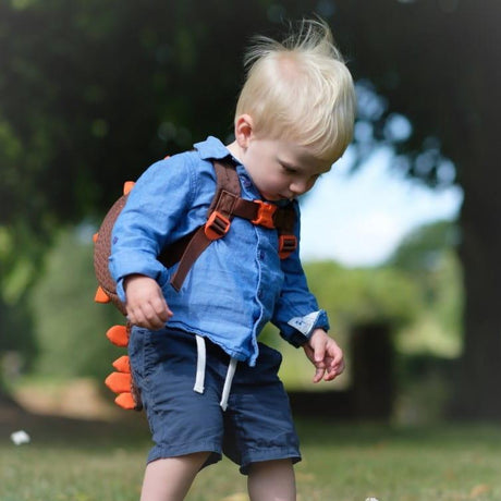 LittleLife: mały plecak Dinozaur Orange 1+ - Noski Noski