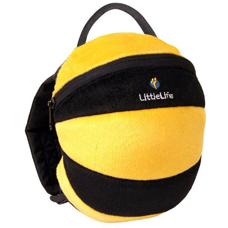 Plecak dla przedszkolaka Littlelife Pszczoła 1+, wygodny i bezpieczny, idealny plecak do przedszkola w kształcie pszczółki.