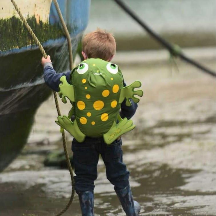 LittleLife: wodoodporny plecak żabka Swim Pack 3+ - Noski Noski
