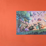 Londji: brokatowe puzzle jednorożec My Unicorn 350 el. - Noski Noski