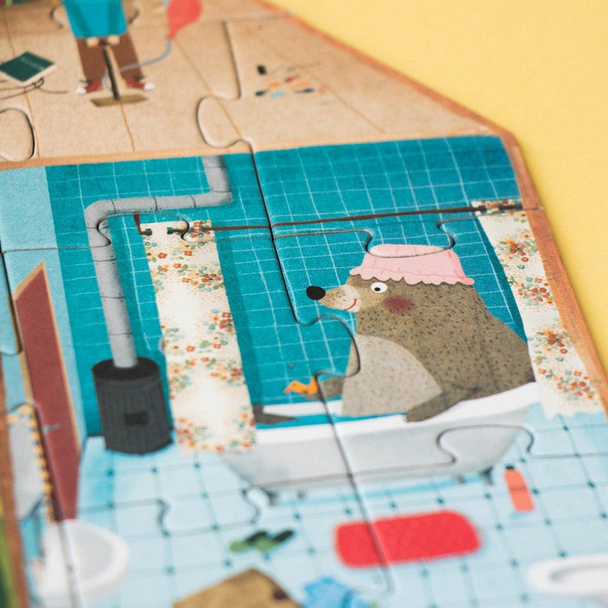 Londji: dwustronne puzzle dom Welcome To My Home - Noski Noski