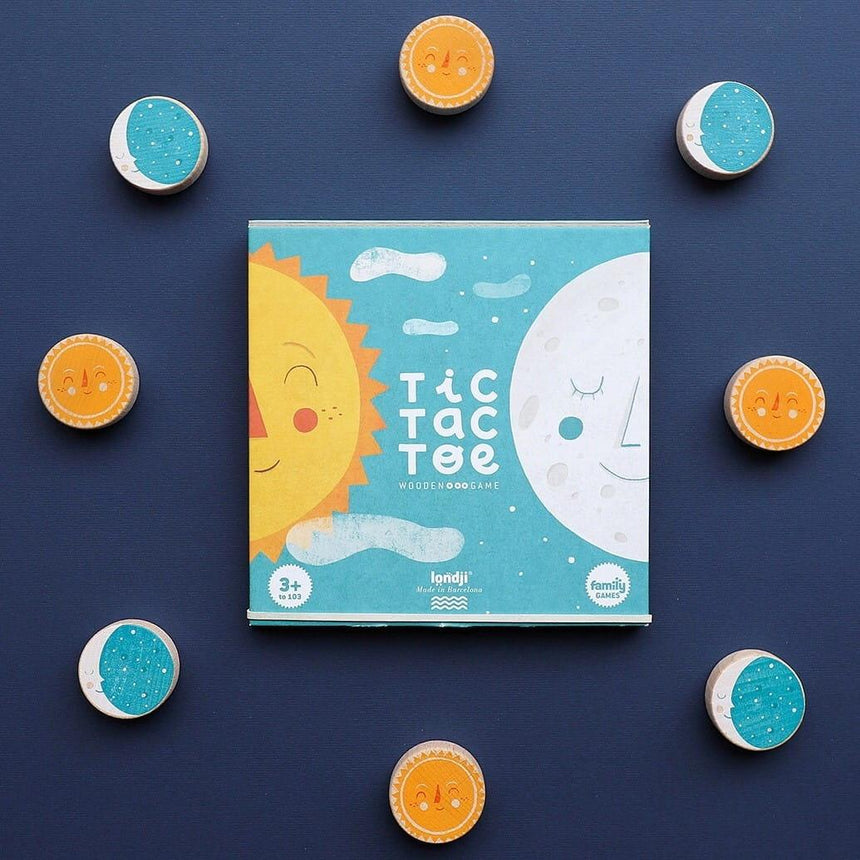 Londji: gra kółko i krzyżyk Tic Tac Toe Sun & Moon - Noski Noski