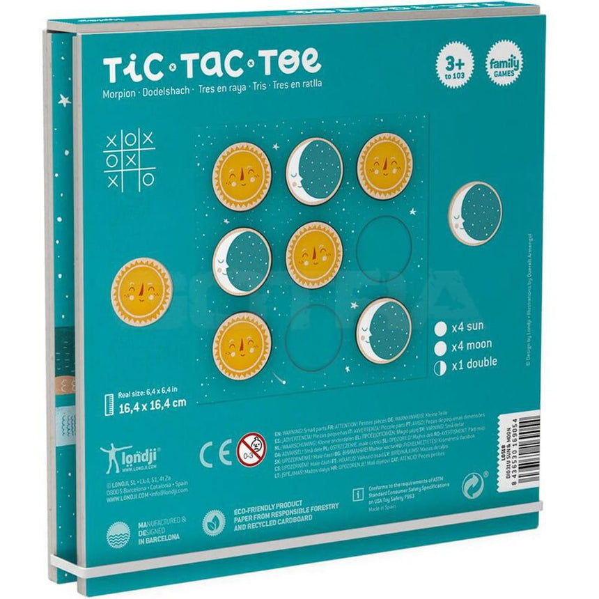 Londji: gra kółko i krzyżyk Tic Tac Toe Sun & Moon - Noski Noski