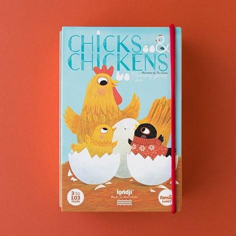 Londji: gra pamięciowa Chicks & Chickens - Noski Noski