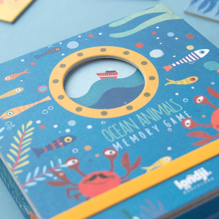 Londji: gra pamięciowa Ocean Animals - Noski Noski