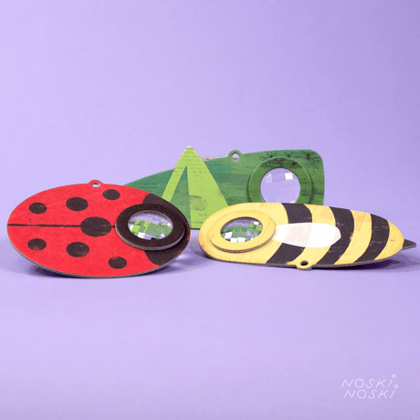 Kalejdoskop Londji Oko Insekta - zabawka edukacyjna, odkrywaj magiczne mozaiki pełne kolorów i wzorów, pobudzając kreatywność.
