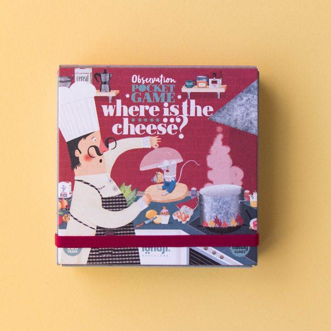 Londji: kieszonkowa gra obserwacyjna Where is the Cheese? Pocket Game - Noski Noski