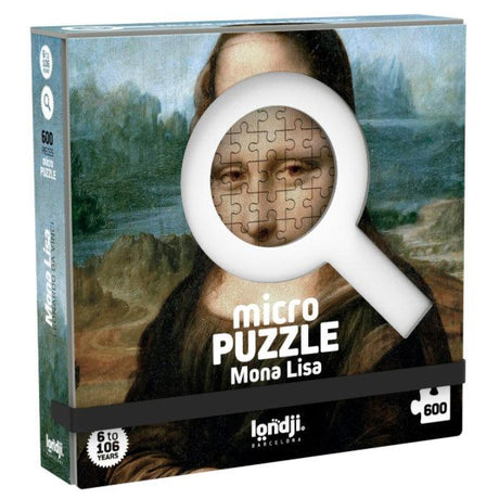 Londji: mikro puzzle Mona Lisa 600 el. - Noski Noski