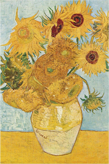 Londji: mikro puzzle Słoneczniki Van Gogh - Noski Noski