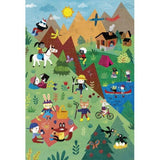 Londji: mikro puzzle Summer in the Mountains 150 el. - Noski Noski