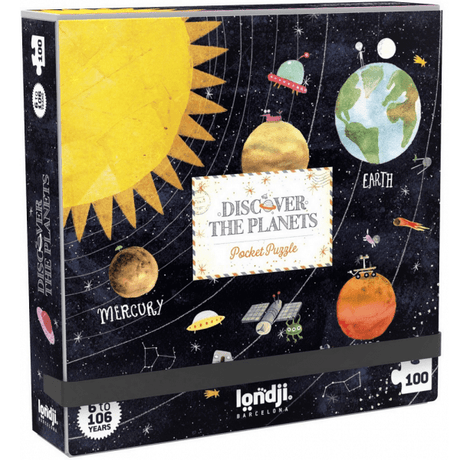 Londji: mini puzzle kosmos Discover The Planets 100 el. - Noski Noski