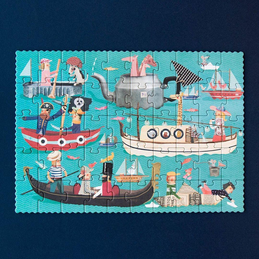 Londji: morskie puzzle Mare Mio 50 el. - Noski Noski