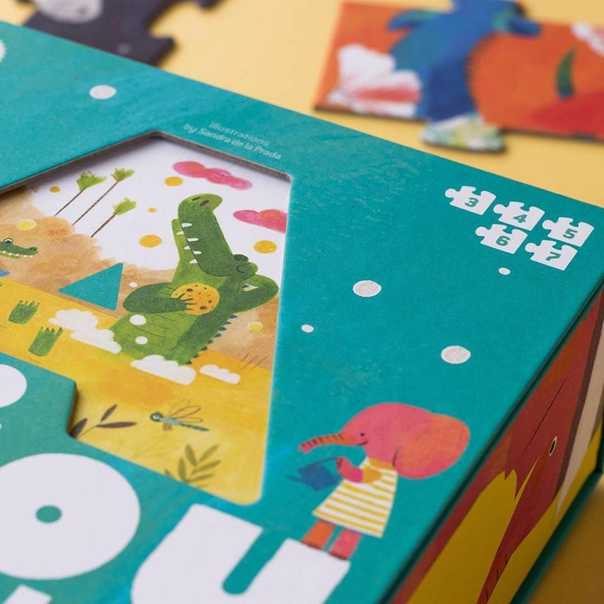 Londji: puzzle AEIOU - Noski Noski